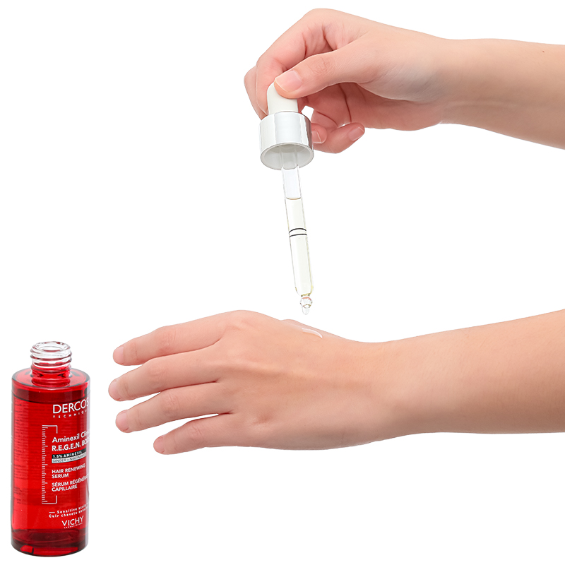 Serum dưỡng tóc Vichy Dercos Technique giảm gãy rụng, kích thích mọc tóc chai 90ml - 11